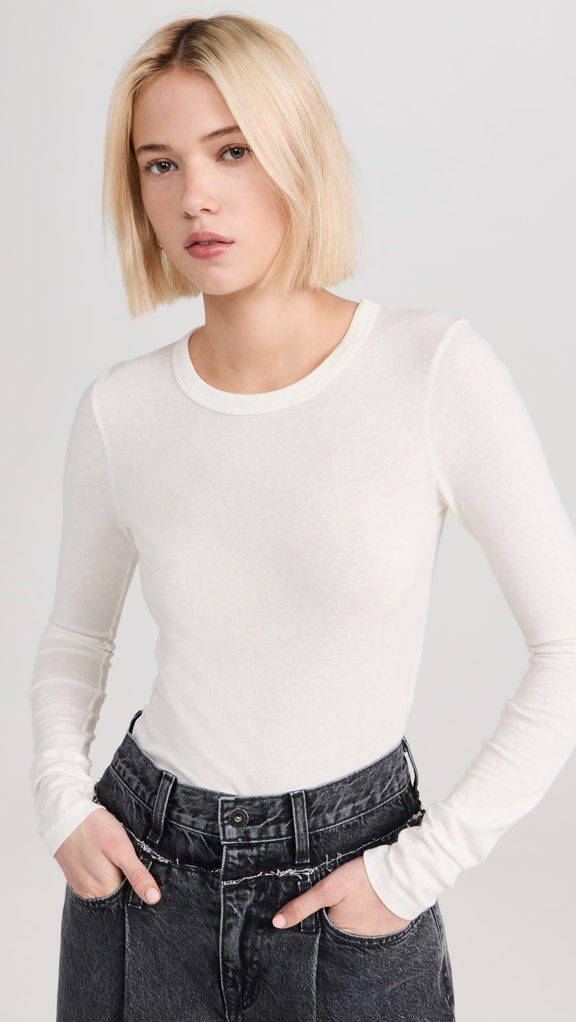 Simple Long Sleeve Tee | Shopbop