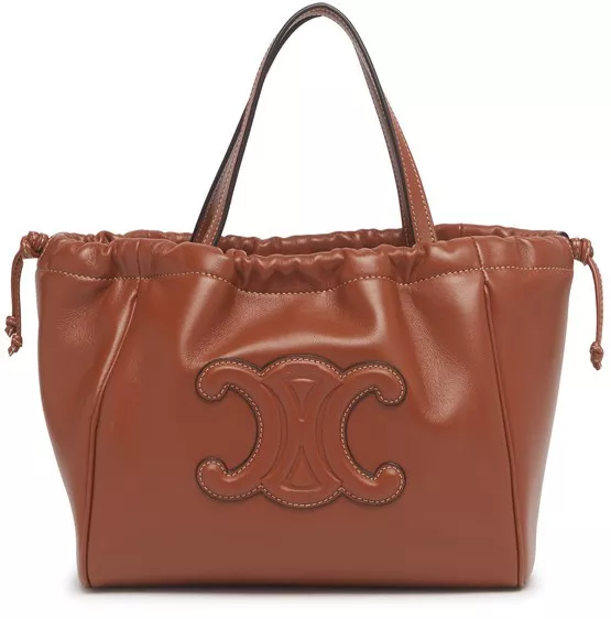 SMALL CABAS DRAWSTRING CUIR TRIOMPHE in Smooth Calfskin