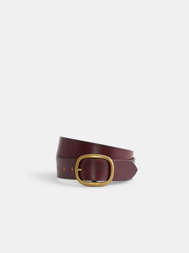 Maximum Henry Wide Oval Belt | Alex Mill
