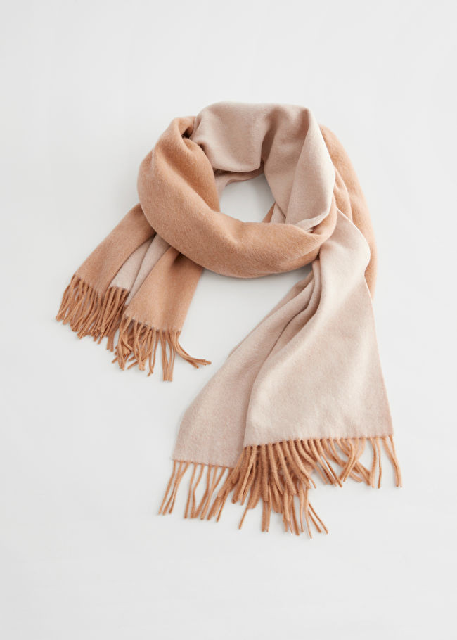 Fringed Wool Blanket Scarf | & Other Stories (EU + UK)