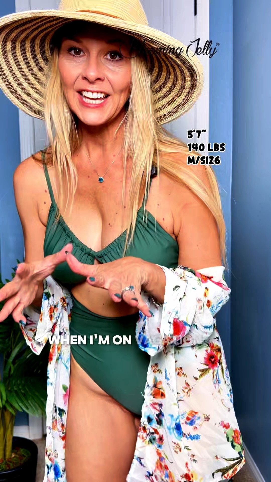 When I’m on vacation, I like to eat whatever I want… and this swimsuit already thought of that 😌

It’s got that flattering, smoothing fit, adjustable straps, and it’s super lightweight—plus it dries really quickly which makes it perfect for travel.

For reference, I’m 5’7”, 140 lbs, usually a size 6 on the bottom and small on top, and I’m wearing a medium.

Blooming Jelly is having their Super Brand Day from April 16th–22nd 👀 definitely the time to check it out.

Make sure you check for coupons, and don’t take my word for it—check out the reviews below.

#MySwimConfidence #DressForYourself #bathingsuit #swimsuit #vacation 

#LTKSwim #LTKTravel #LTKstorytime