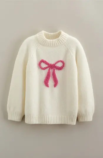 Kids' Fuzzy Icon Tunic Sweater | Nordstrom