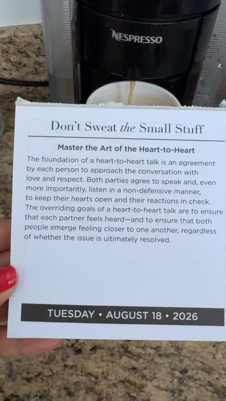 Good morning! Happy Tuesday! Cheers! Y'all love my daily thought of the day! Let me know if there is anything else you would like to see! Follow Write Sarah Honey here & on Instagram! Shop Now!
#Tuesday #Mindset #LoveYourLife #PositiveVibes #LifeLessons #LifeIsBeautiful #DeepThoughts #LifeGoals #Wisdom #Happiness

#LTKdayinmylife #LTKmorningroutine #LTKselfcare