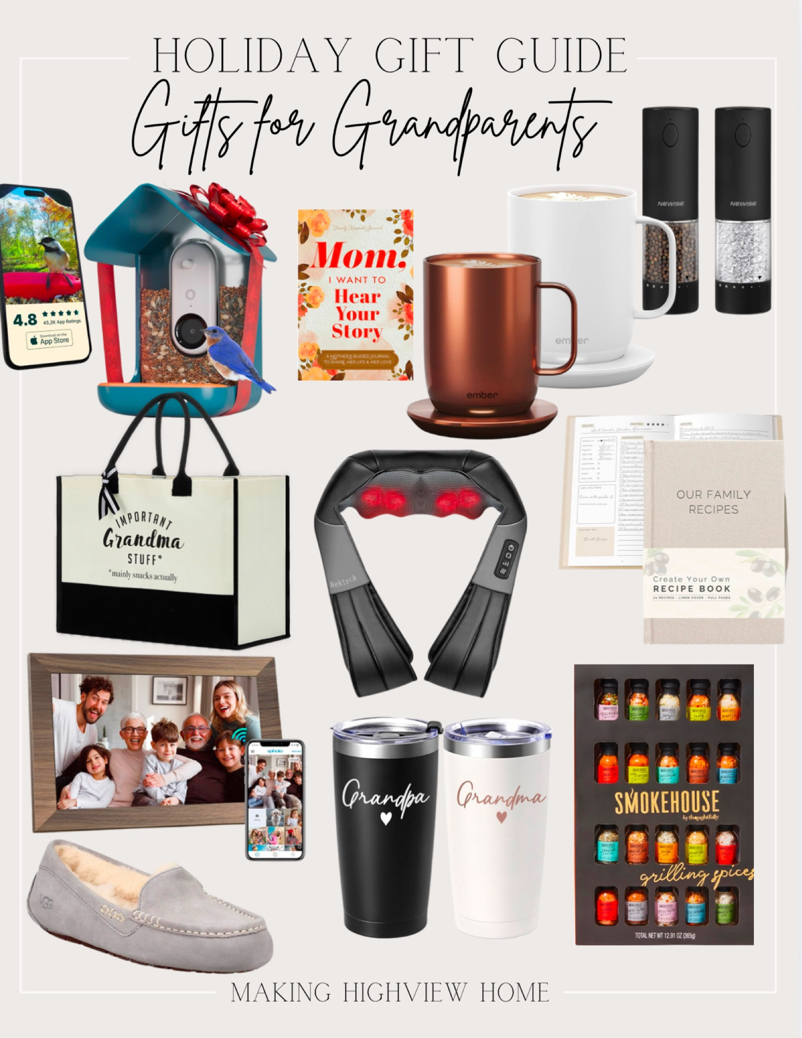 Holiday gift Guide for the Grandparents. 

#LTKFindsUnder50 #LTKHoliday #LTKGiftGuide