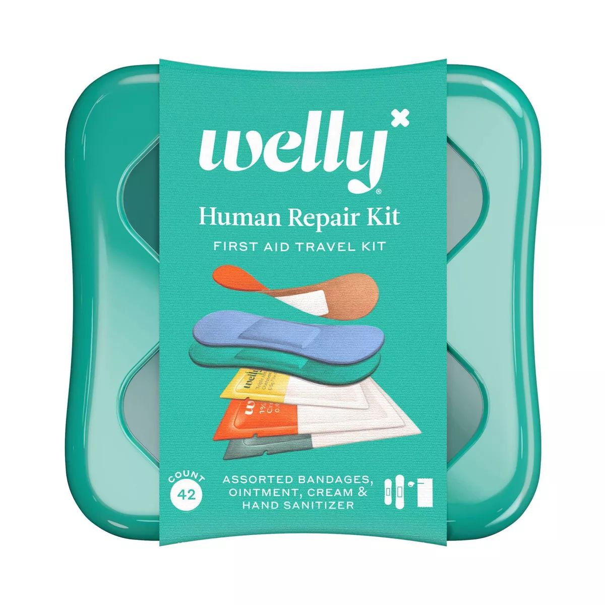 Welly Human Repair Kit First Aid Travel Kit - 42ct | Target