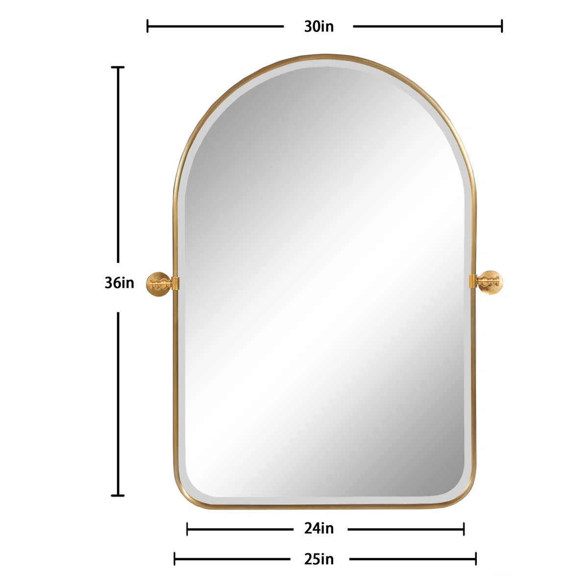 Norita Metal Arch Mirror | Wayfair North America