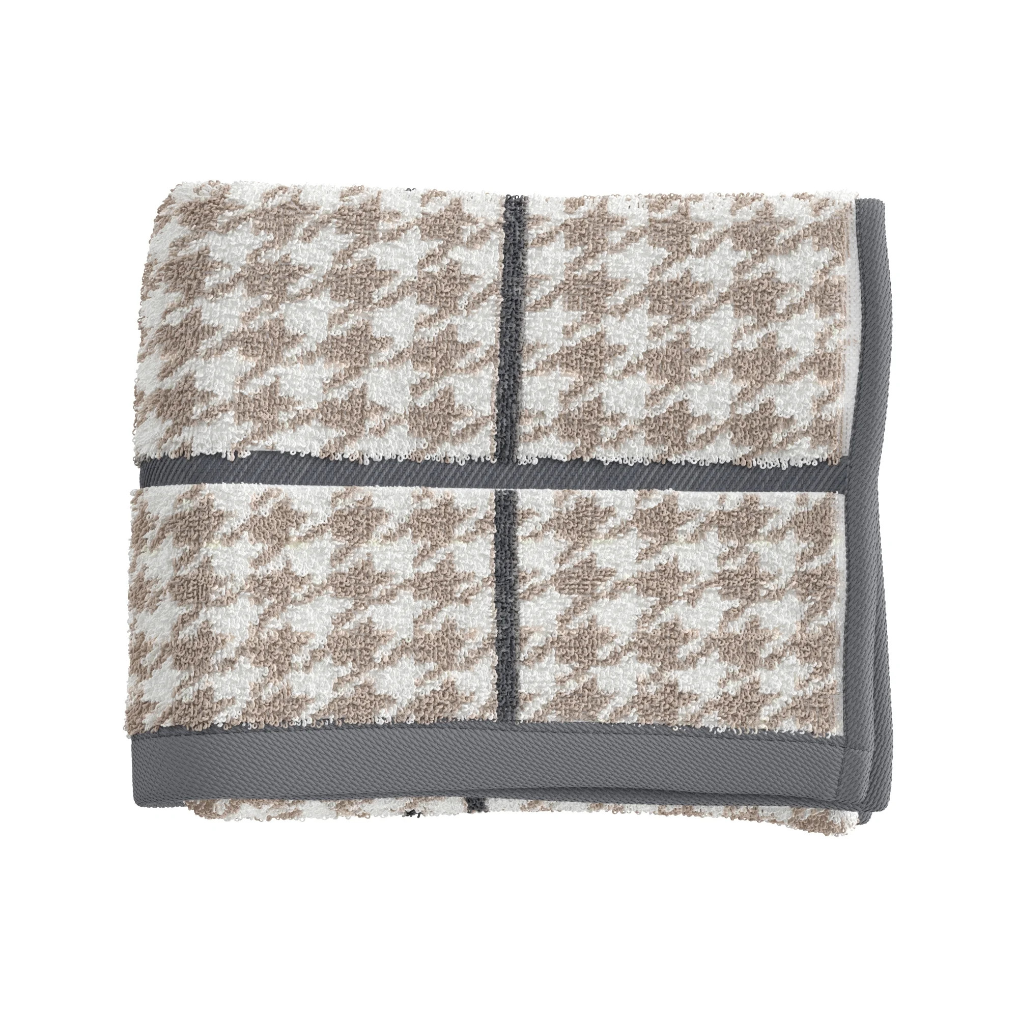 Beautiful Plaid Hand Towel, 28" x 16", Charcoal Gray | Walmart (US)