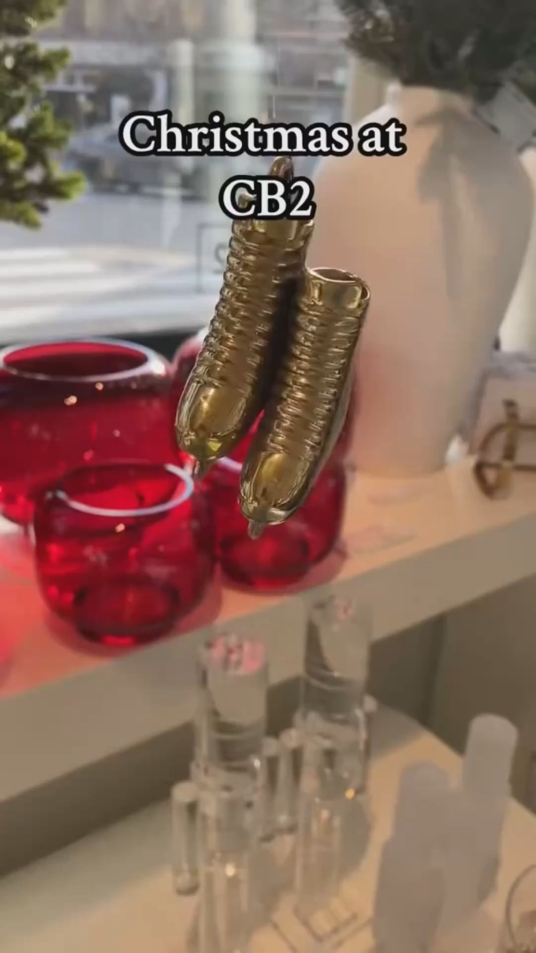 There were so many fun Christmas ornaments 🤩 #cb2 #christmashome #holidayhosting #christmasdecorating #christmasdecor #christmastree #christmasdecorations #holidayhome 



#LTKSeasonal #LTKHome #LTKHoliday