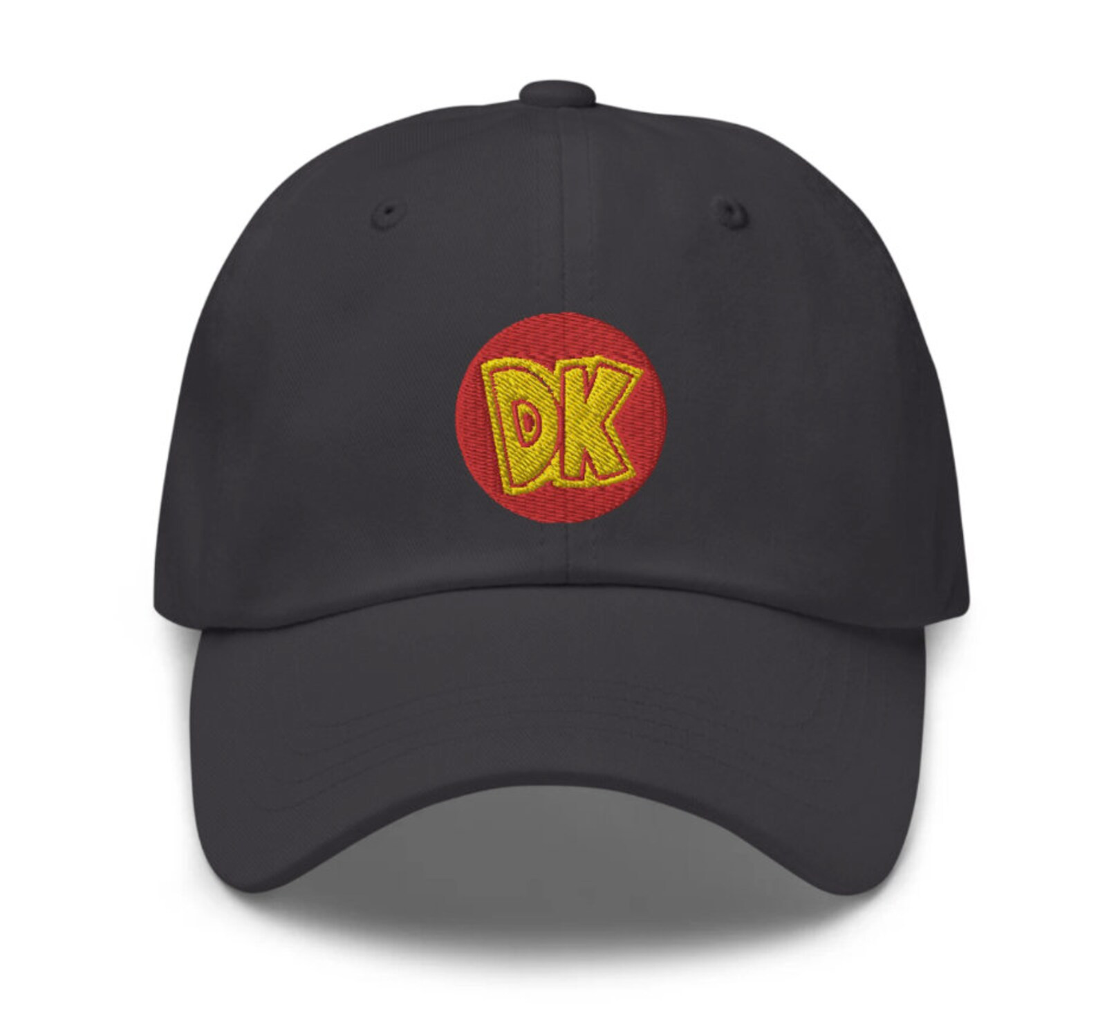Donkey Kong Icon Embroidered Hat - "dad Hat" Style - 6 Colors - Video Game Hat - Retro Game Hat -... | Etsy (US)