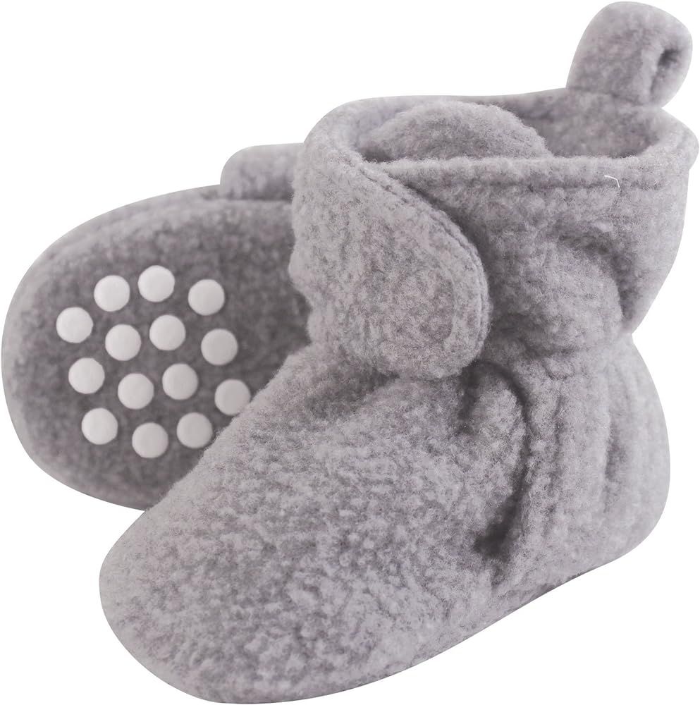 Luvable Friends Unisex Baby Cozy Fleece Booties | Amazon (US)