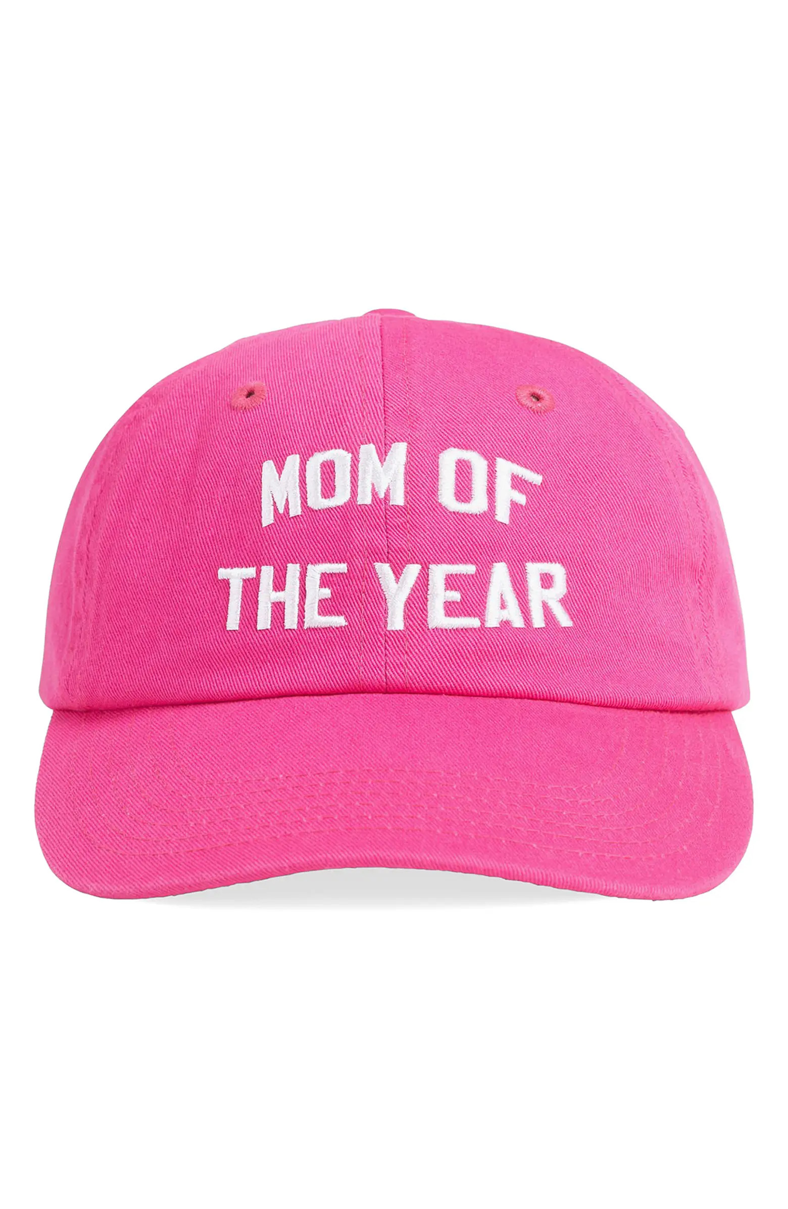 Mom of the Year Cotton Twill Baseball Cap | Nordstrom