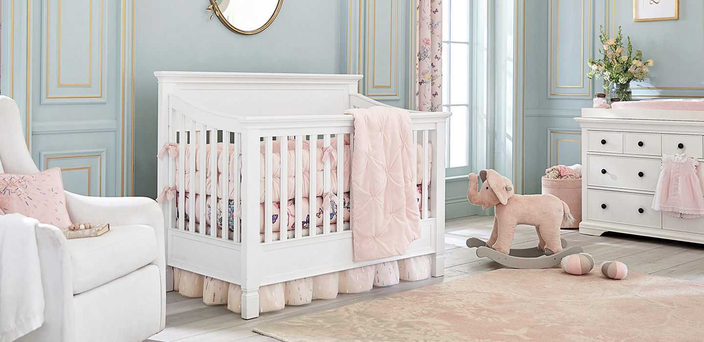 Larkin 4-in-1 Convertible Crib | Pottery Barn Kids
