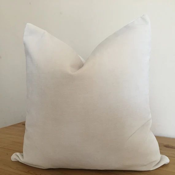 Bone Velvet Pillow Cover Fall Pillow Cover off White Pillow - Etsy | Etsy (US)