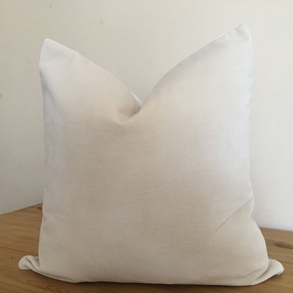 Bone Velvet Pillow Cover Fall Pillow Cover off White Pillow - Etsy | Etsy (US)