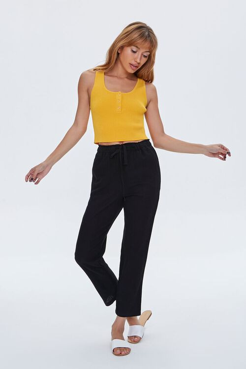 Linen Ankle Pants | Forever 21 (US)