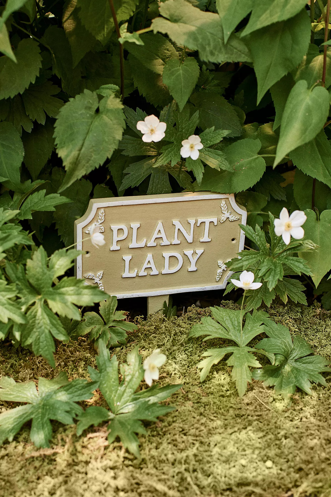 Plant Lady Staked Iron Sign | Anthropologie (US)