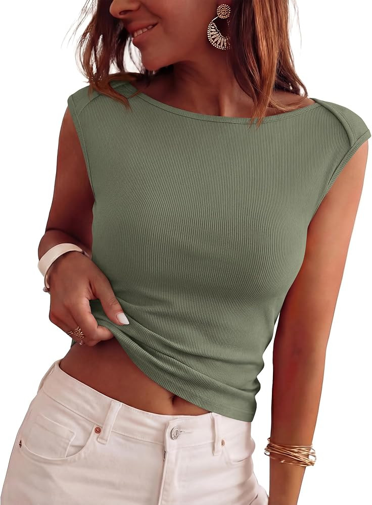 BTFBM Women's Ribbed Tank Tops 2026 Summer | Amazon (US)