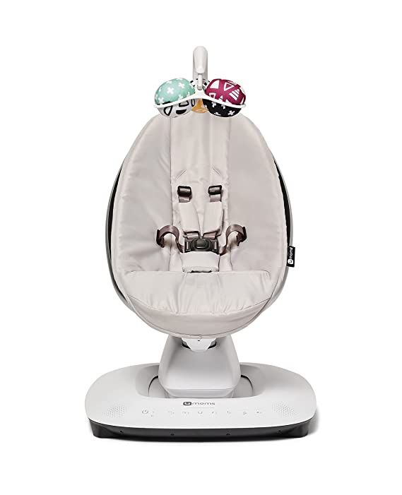 4moms mamaRoo Multi-Motion Baby Swing, Bluetooth Baby Swing with 5 Unique Motions, Grey | Amazon (US)
