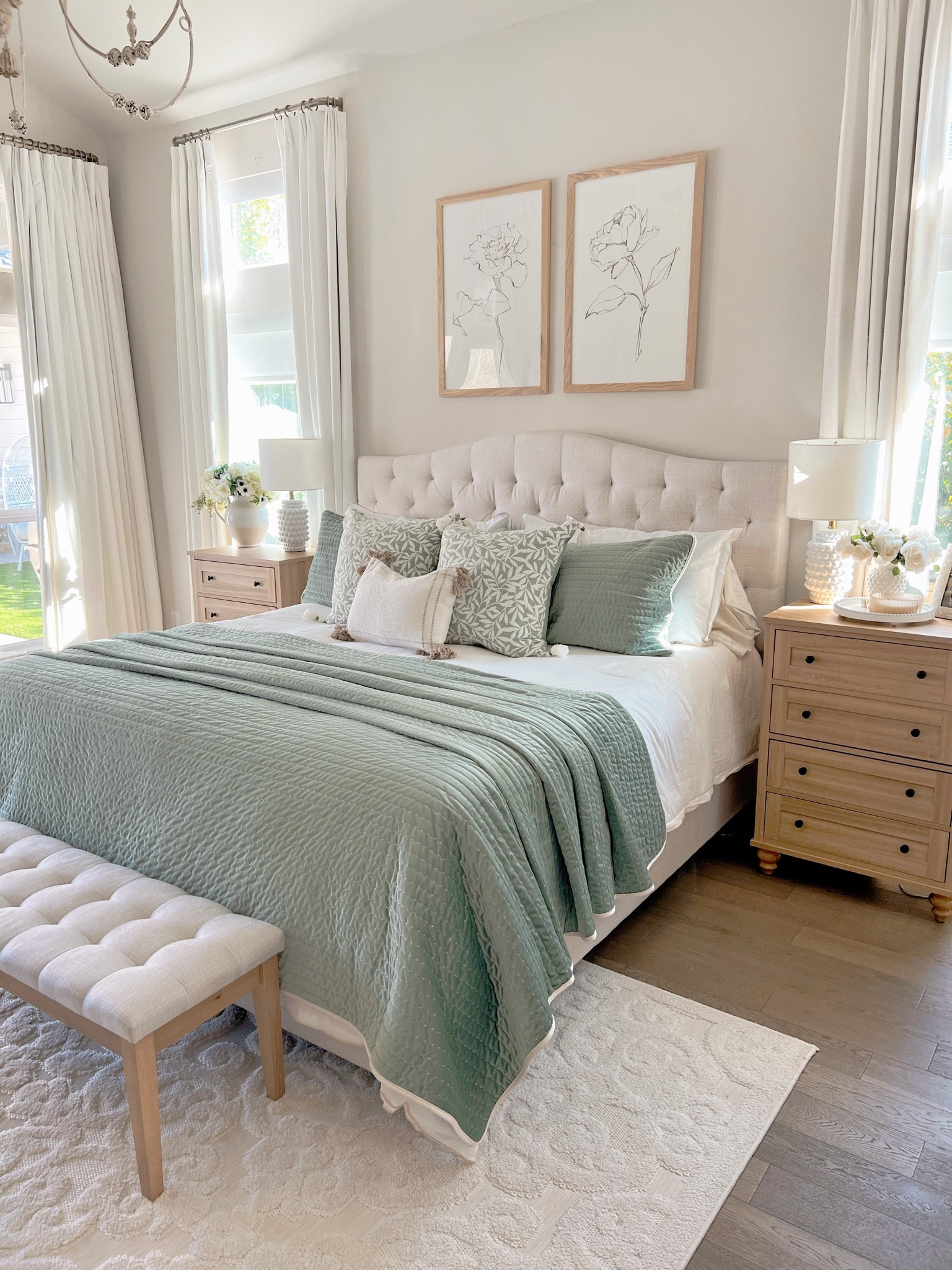 The best selling Quinn velvet quilt set now comes in sage green!! 

#LTKSeasonal #LTKFind #LTKhome