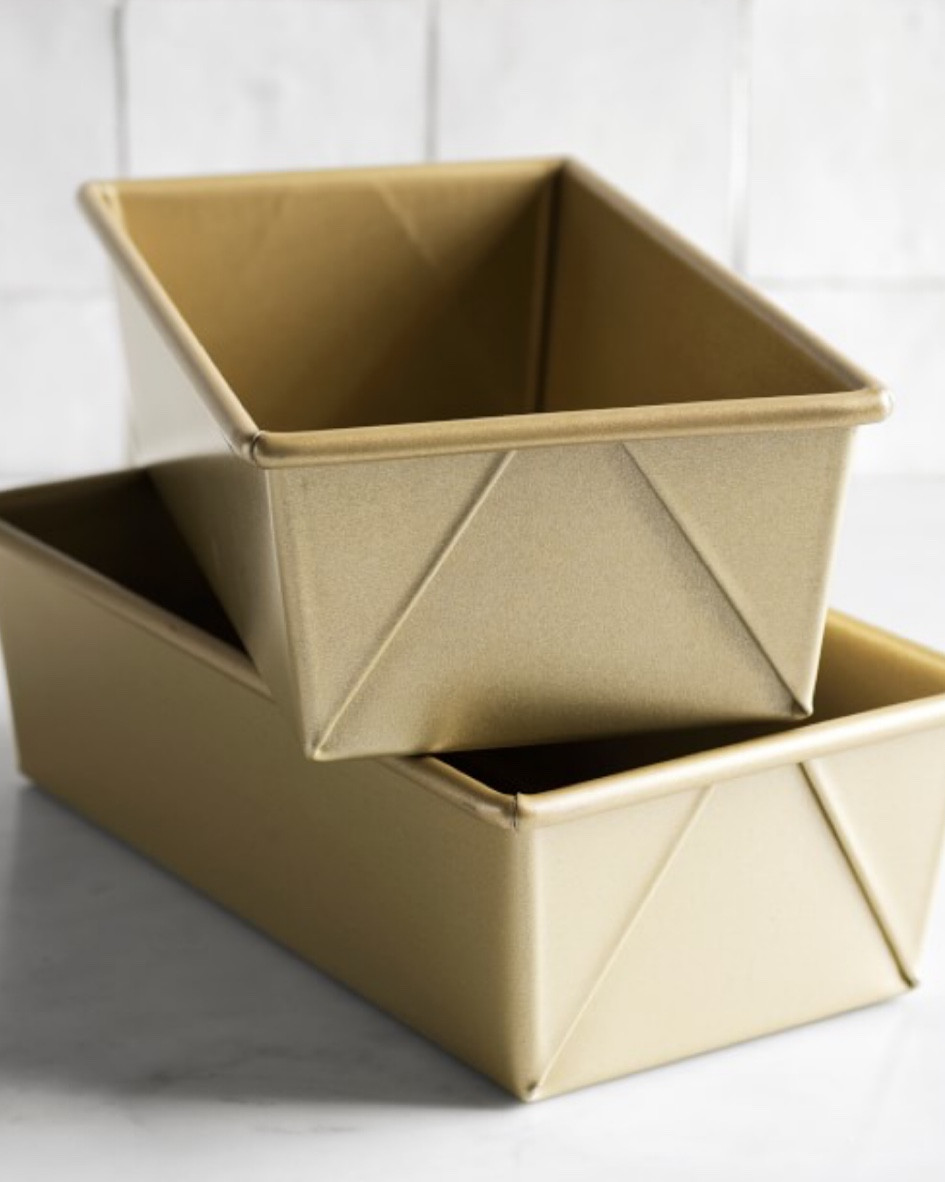 My favorite loaf pan to bake in from Williams Sonoma!! I’ve had this for over 10 years and it’s still holding up. Bakes loaves evenly and it’s pretty too :)  

#LTKHome #LTKGiftGuide #LTKFamily