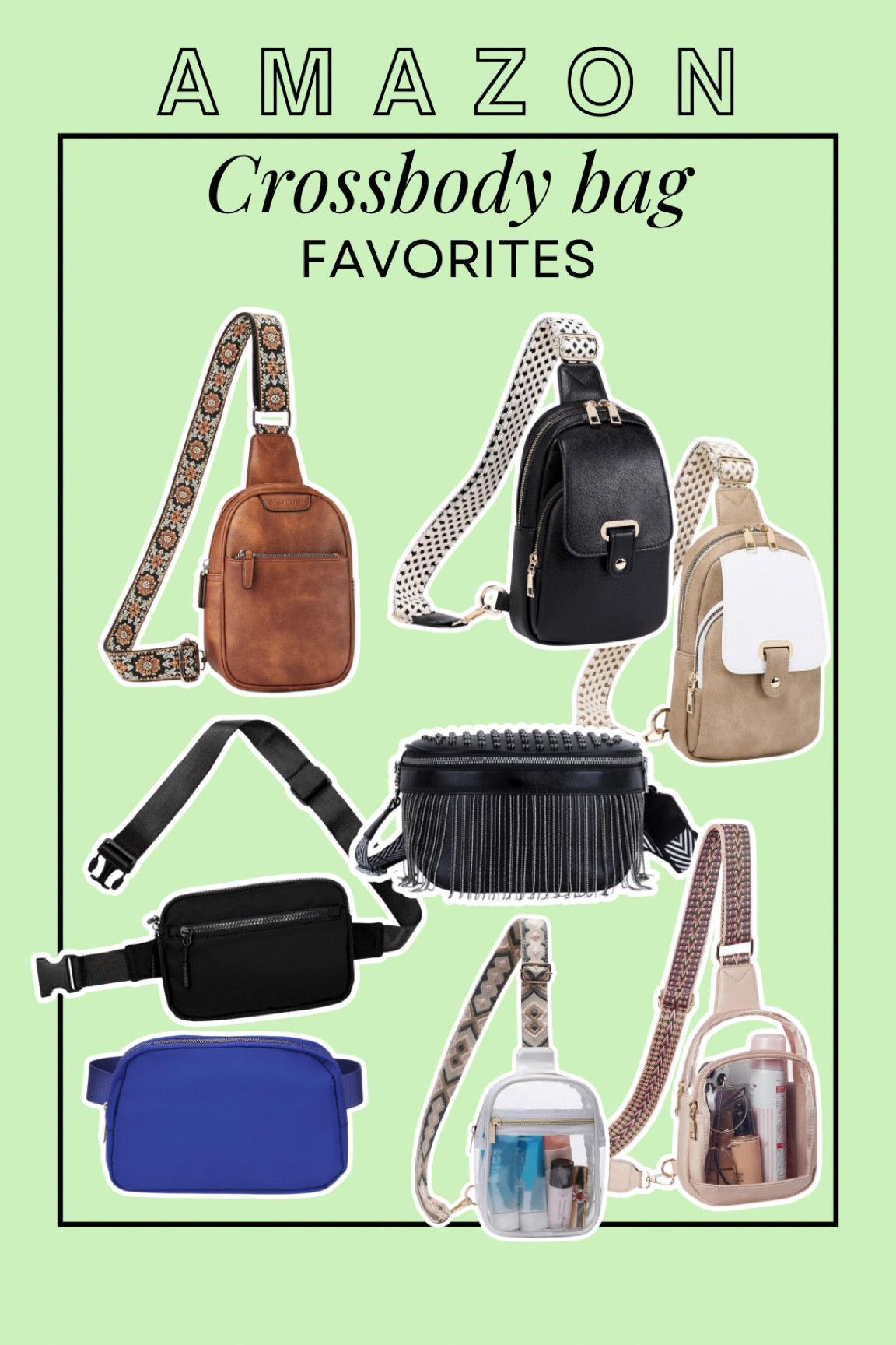 Tis the season of summer sports and outdoor activities! Here’s a List of some of my crossbody/hands free bags from AMAZON! 👜 

#LTKfindsunder50 #LTKsalealert #LTKfamily