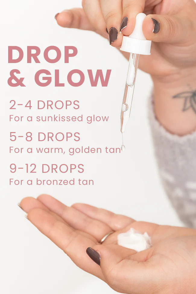 Pink Lily Beauty Luxury Tan Glow Drops | Pink Lily