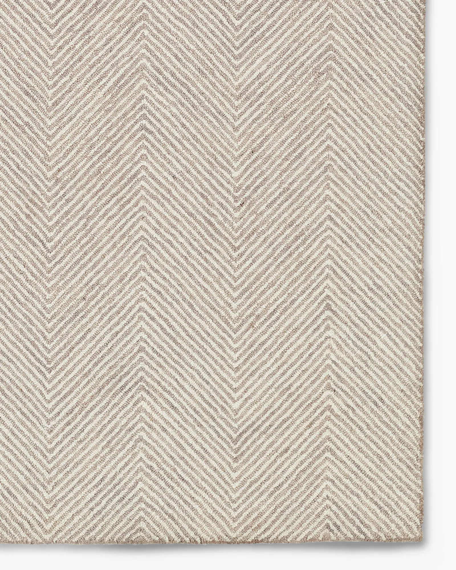 Hudson Wool Rug in Taupe | Quince