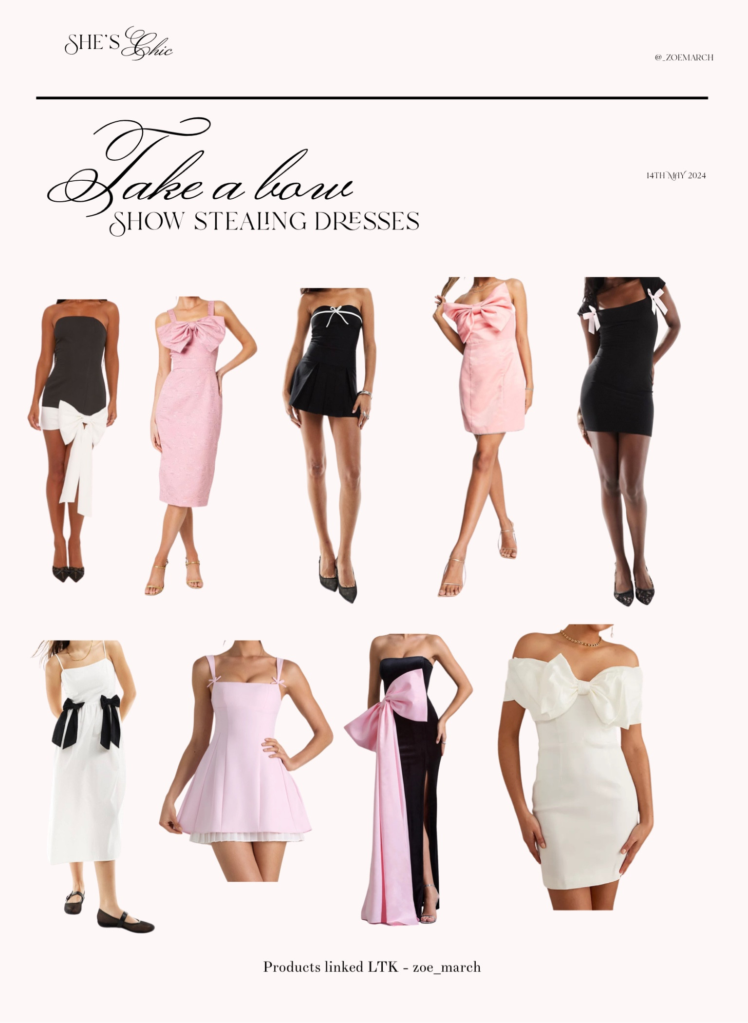 Beautiful bow dresses 🤍🎀

#LTKuk #LTKeurope #LTKsummer