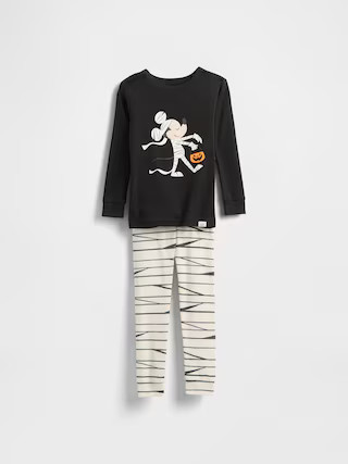 Gap × Disney Baby & Toddler Organic Brushed Cotton Halloween PJ Set | Gap (US)