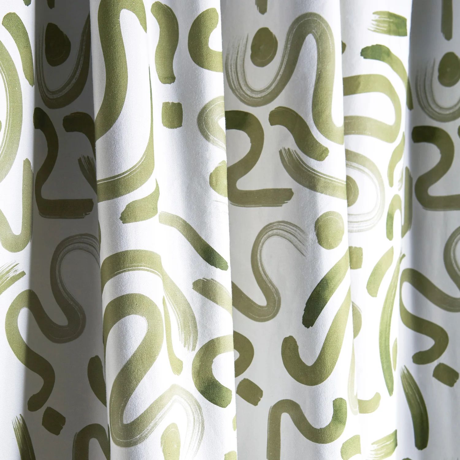 Hockney Moss
                Custom Curtain | Pepper