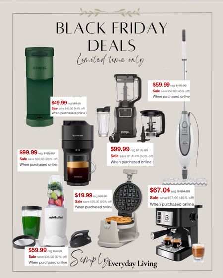 Target Black Friday Deals: kitchen and home appliances 

#LTKGiftGuide #LTKCyberWeek #LTKsalealert