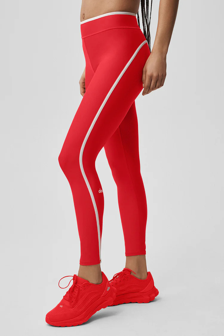 Airlift High Waist Charger 7/8 Legging | Alo Yoga (US)