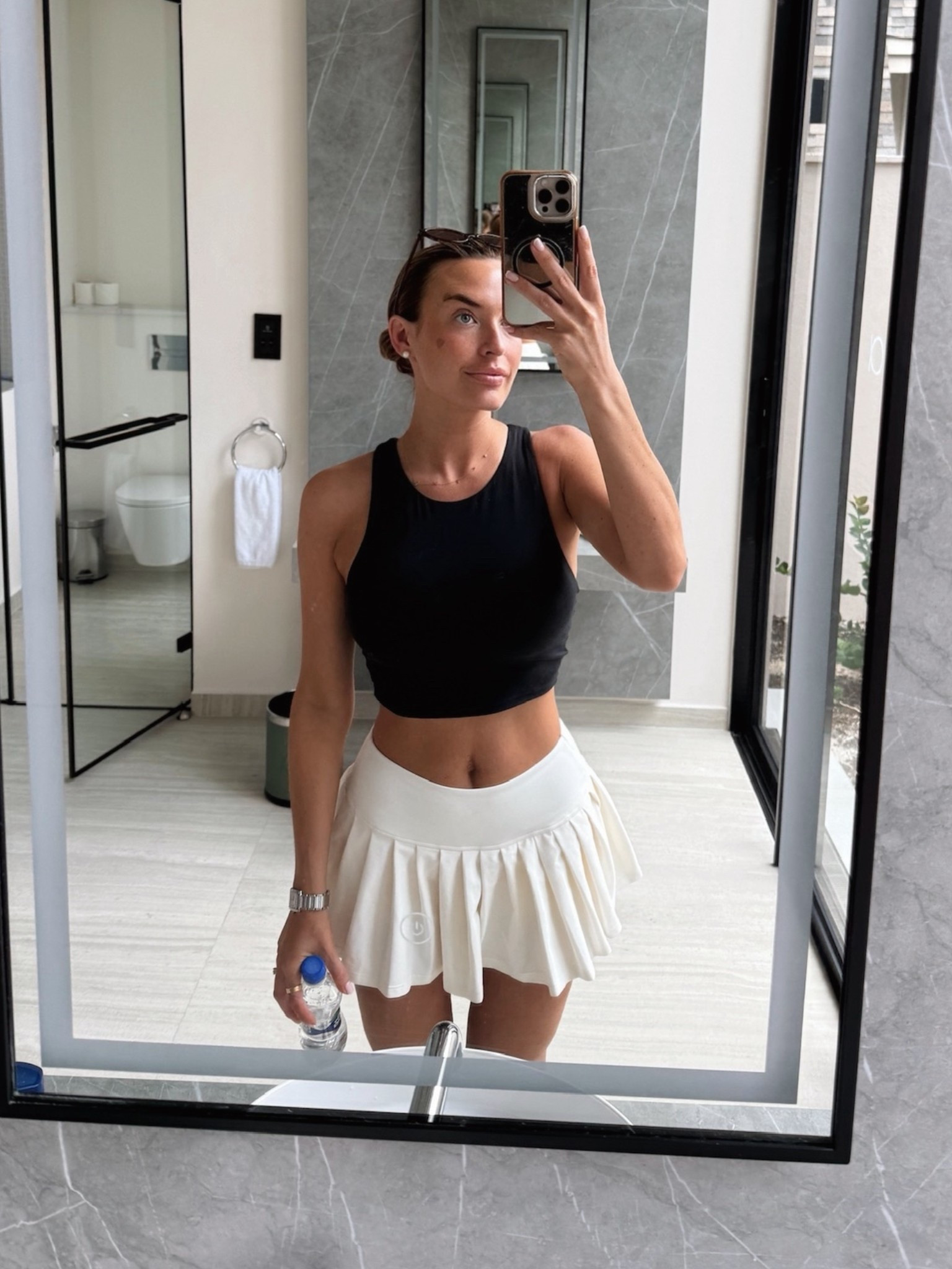 Padel club 🖤 Monochrome tennis/padel style x

#affordablesportswear #sport #gym

#LTKspring #LTKfitness #LTKstyletip