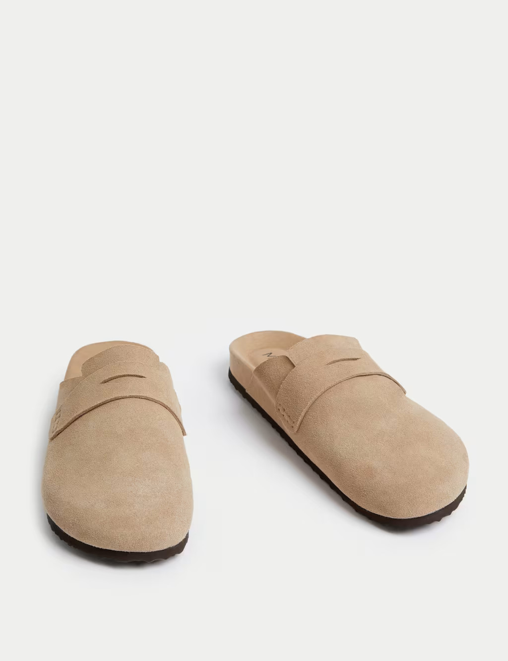 Suede Slip On Flat Clogs | Marks & Spencer (UK)