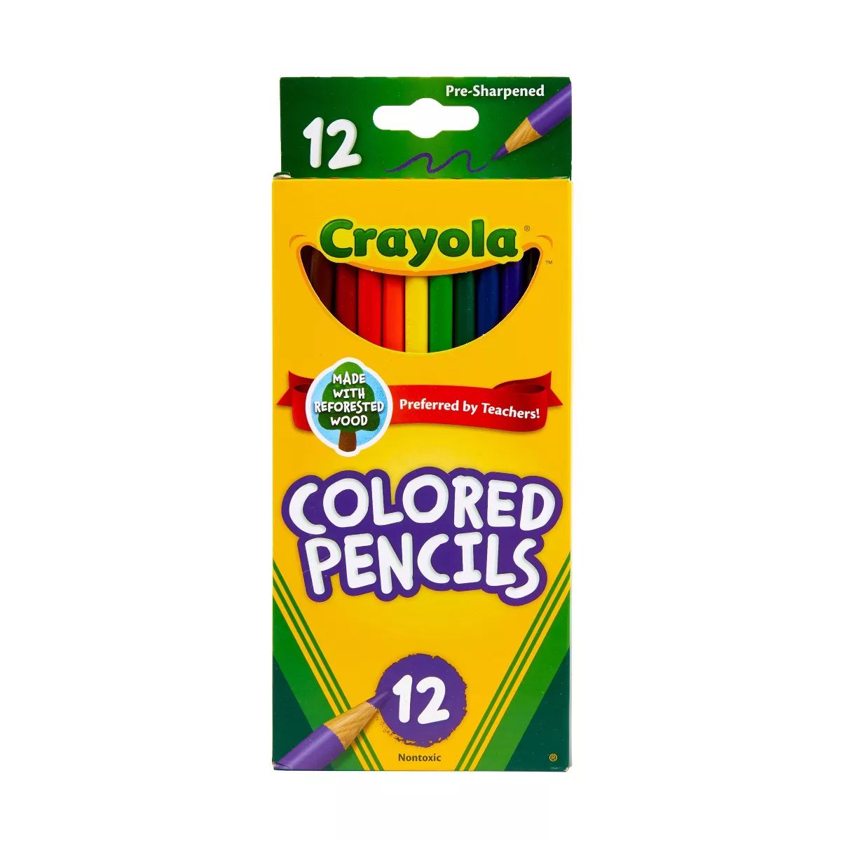 Crayola 12ct Kids Pre-Sharpened Colored Pencils | Target