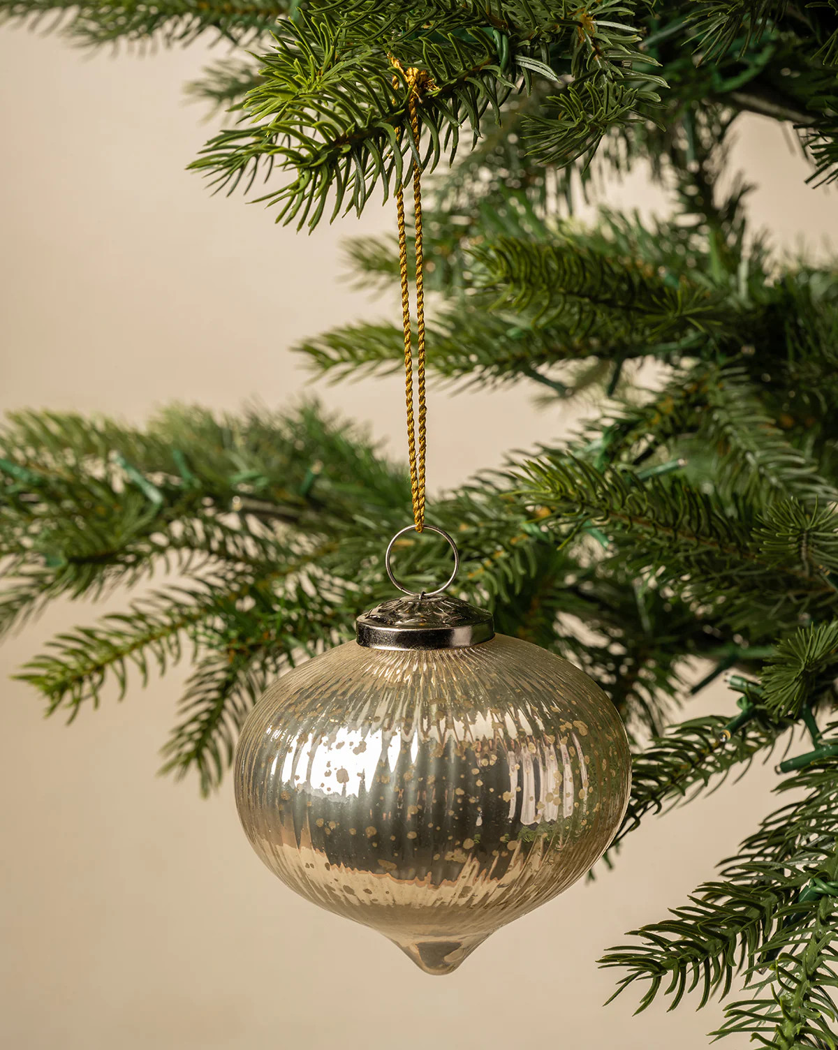 Marjorie Silver Ornament | McGee & Co. (US)