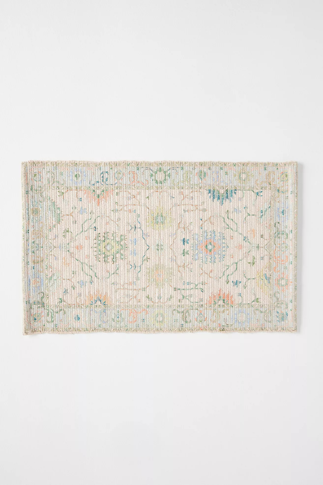 Madeira Cotton Printed Bath Mat | Anthropologie (US)