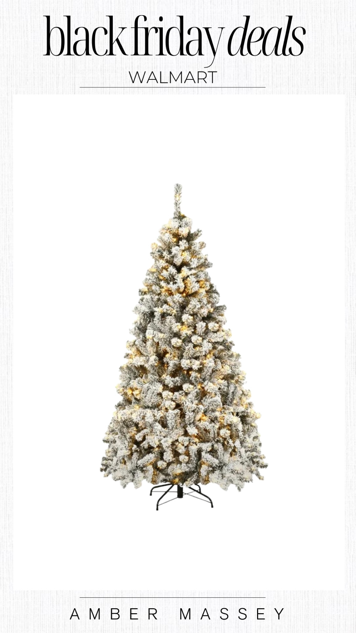 Walmart Black Friday Deals | flocked Christmas Tree | pre-lit Christmas tree | Christmas decor | Christmas decorations 

#LTKHolidaySale #LTKCyberWeek #LTKhome