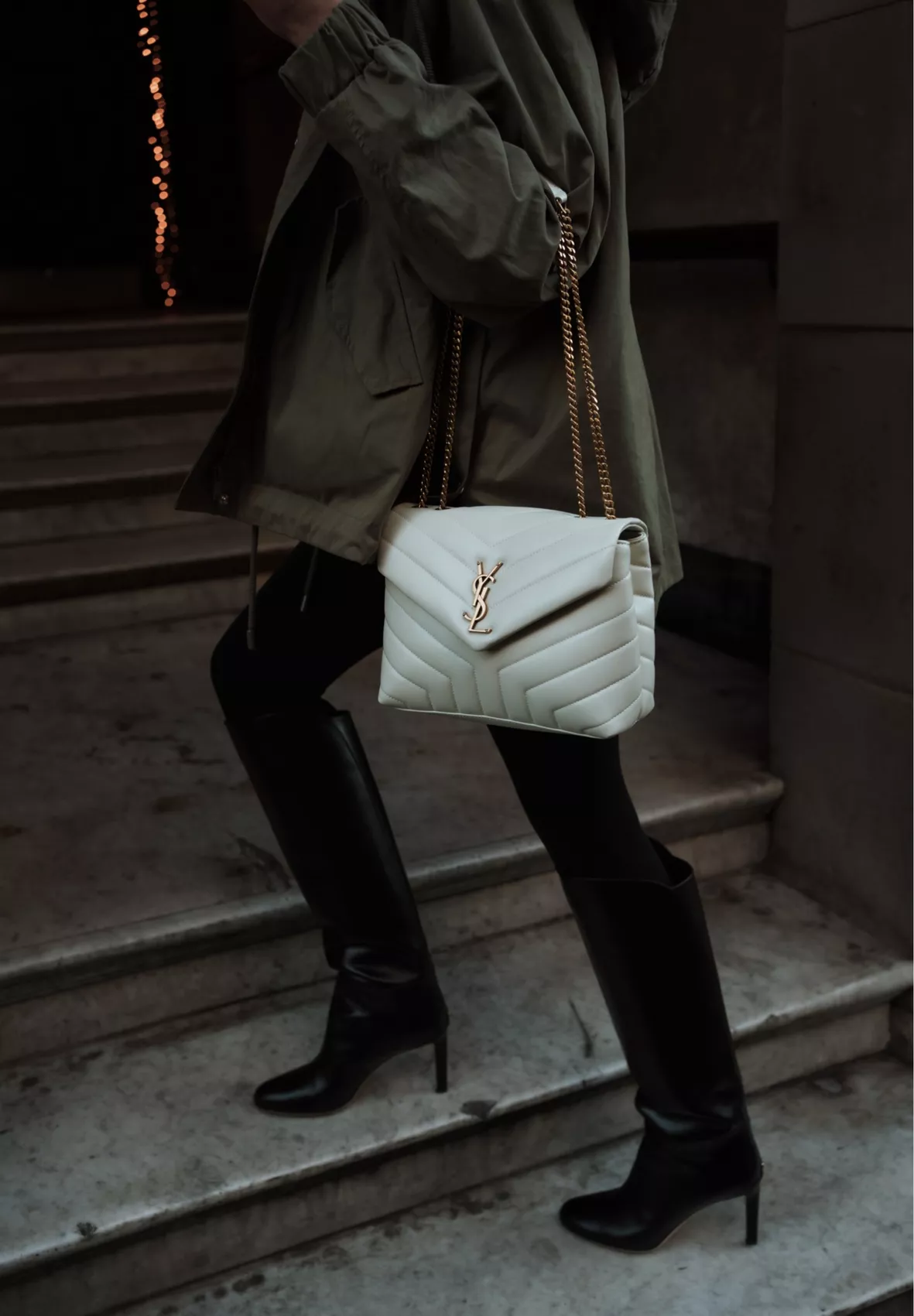 Small YSL Loulou Bag in Cinnamon Suede, The perfect fall outfit, Handbagholic in 2023