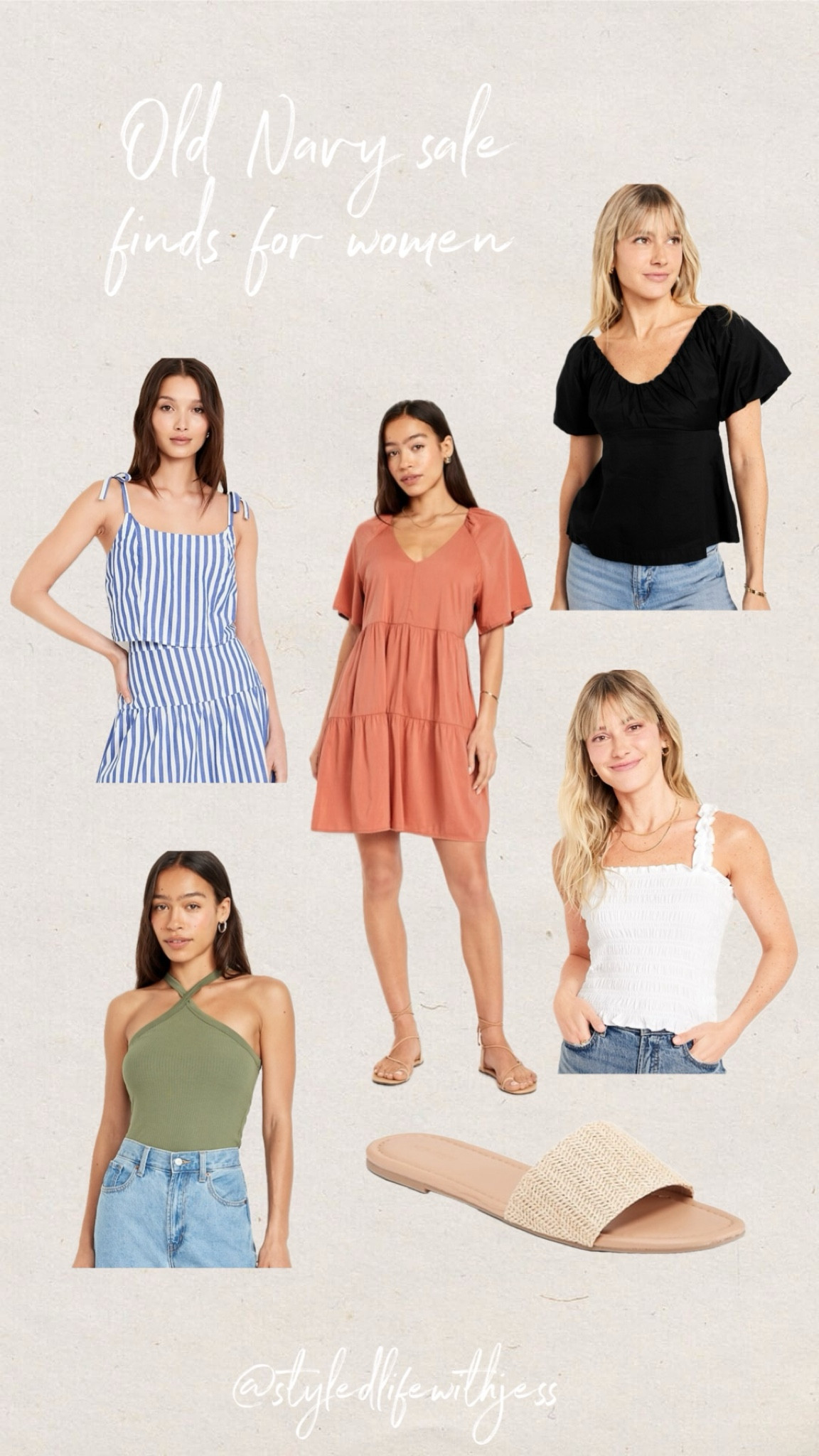 Old Navy has so many cute spring and summer tops for women! Rounded up a few great sale options for you!🫶🏻👏🏻

#LTKsalealert #LTKfindsunder50