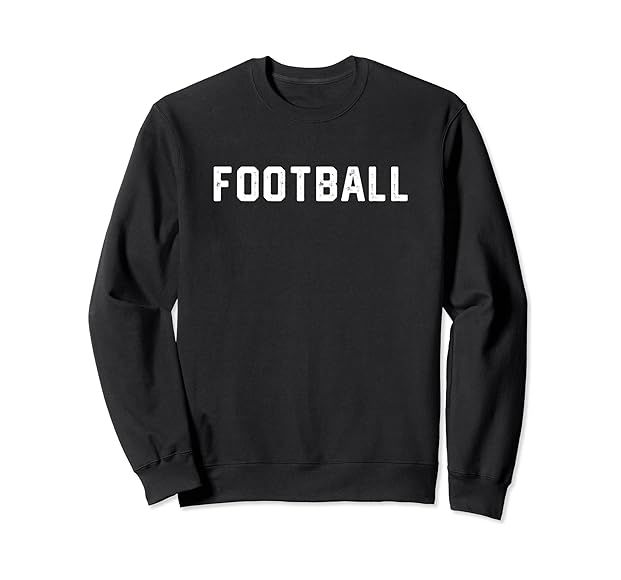 Design That Says Football Sweatshirt | Amazon (US)