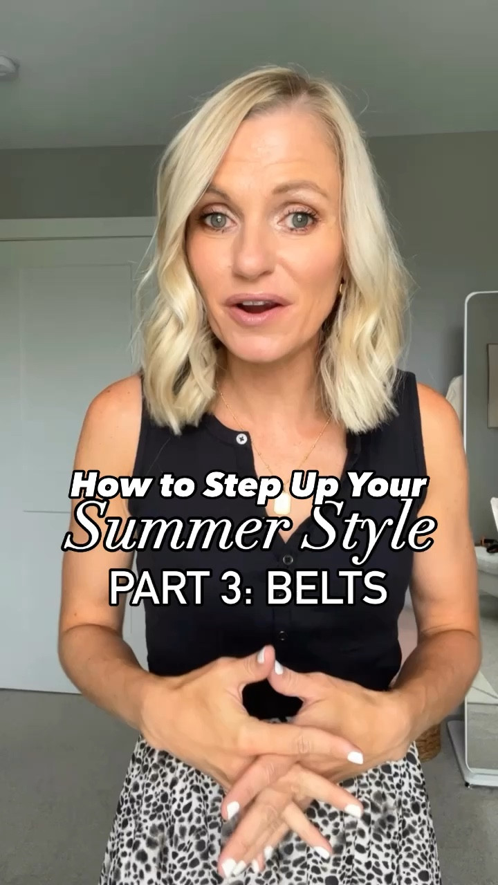 How to step up your summer style: part 3: belts! 

#LTKFindsUnder50 #LTKSeasonal #LTKStyleTip