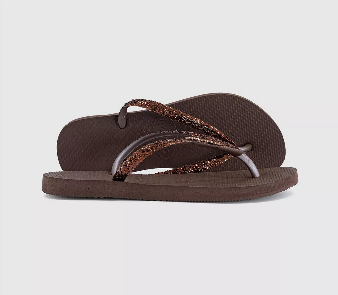 Slim Glitter II Flip Flops | Office Shoes (UK)