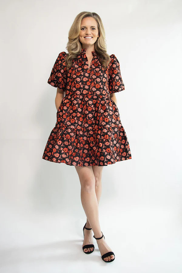 Floral Babydoll Eyelet Mini Dress | Edit No. 5 Boutique