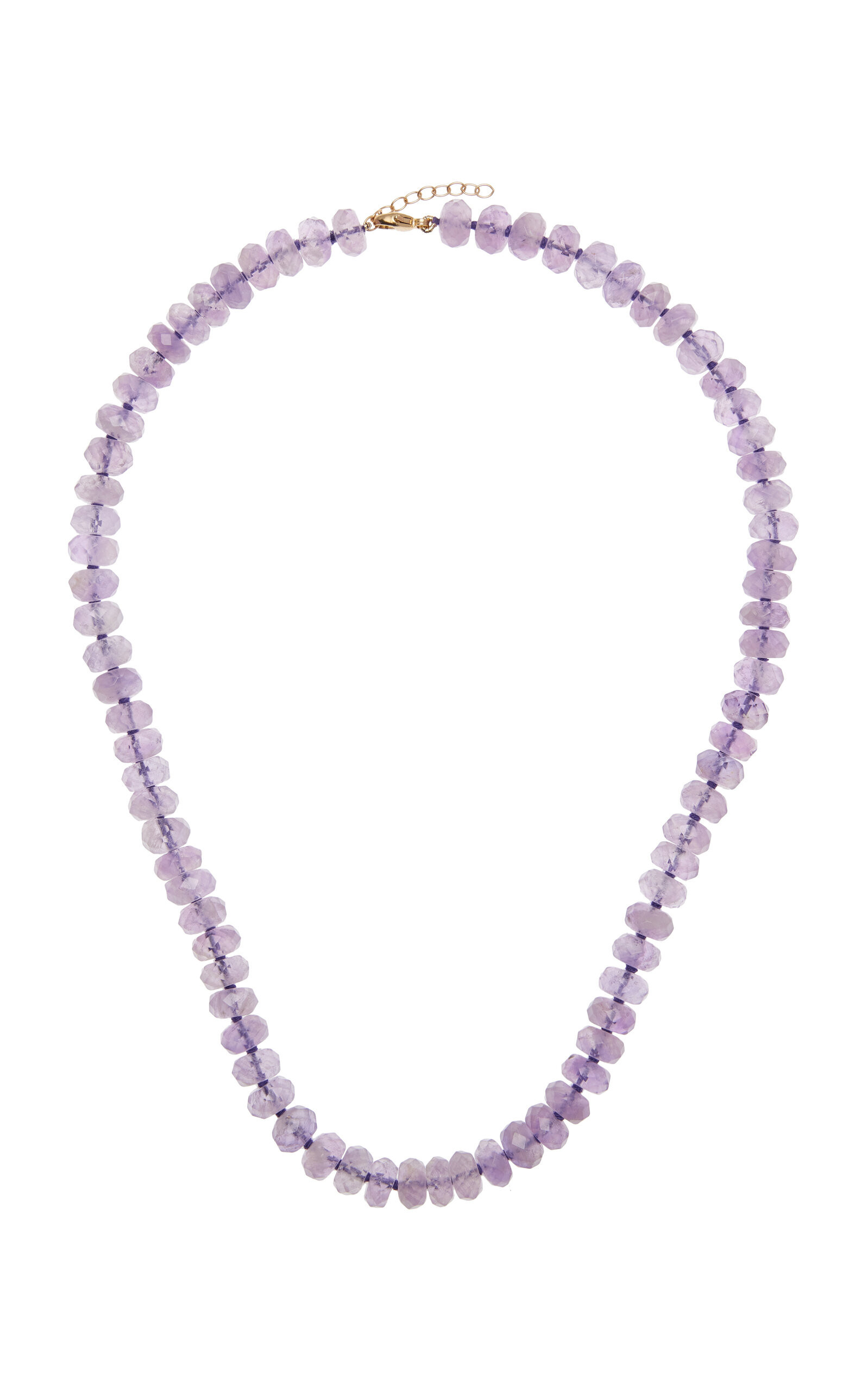 Jia Jia - The Oracle 14K Yellow Amethyst Gemstone Necklace - Purple - OS - Moda Operandi - Gifts For Her | Moda Operandi (Global)