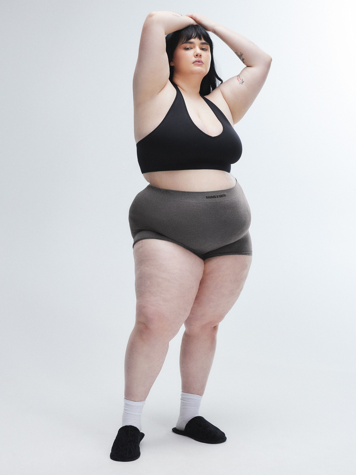 Signature Script Velour Hoodie Seamless 3-Piece Set | Savage x Fenty - North America