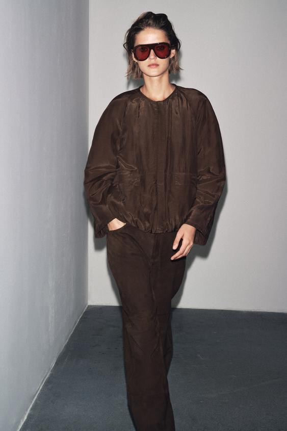 ZW COLLECTION PADDED POCKET JACKET | Zara UK