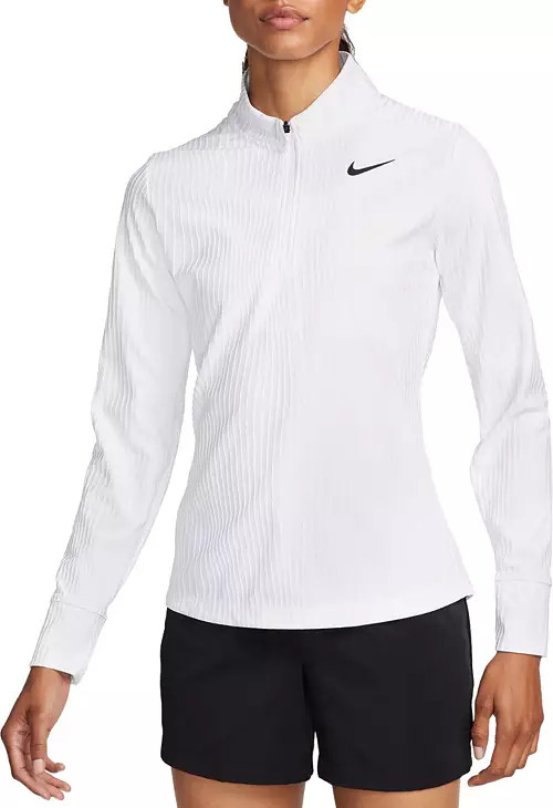 Nike Women's Dri-FIT Advantage ¼ Zip Long Sleeve Golf Top | Dick's Sporting Goods