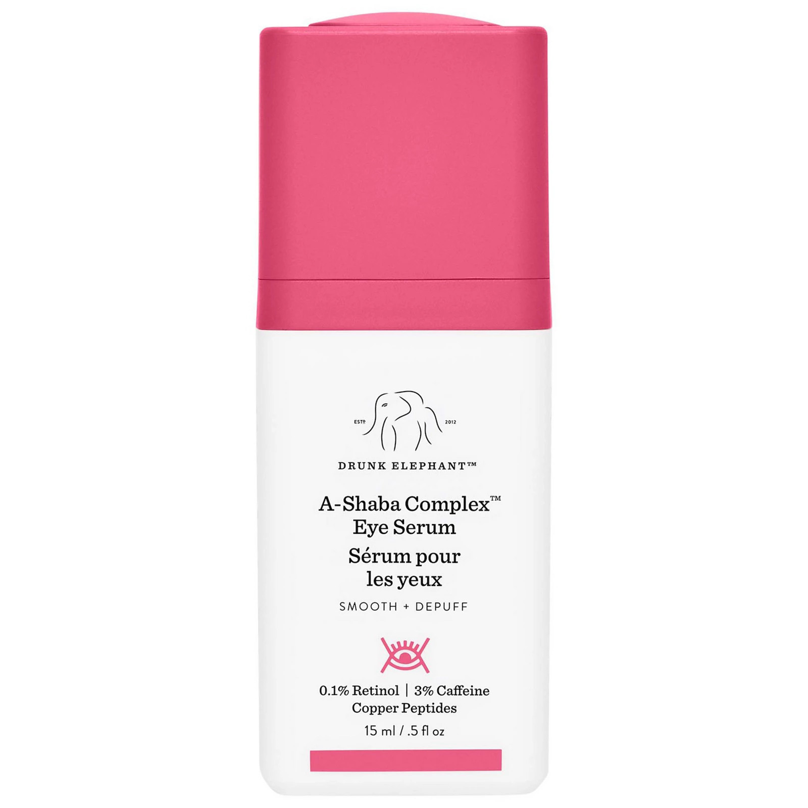 Drunk Elephant A-Shaba Complex Retinol Eye Serum with Caffeine + Copper Peptides, Size: 1.7 FL Oz, None | Kohl's