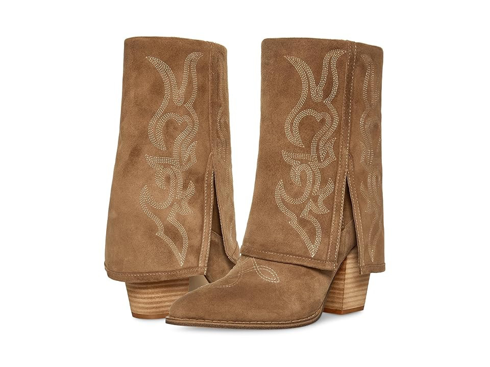 Steve Madden Layne (Cognac Suede) Women's Boots | Zappos